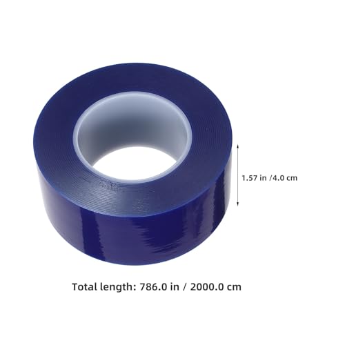 ibasenice Surface Protective Removable Scratch Film Tape Roll Wheel Rim Protector Car Rim Film Anti Scuff Adhesive Masking Strip for Automotive Surface - size: 2000.00X4.00X0.10CM