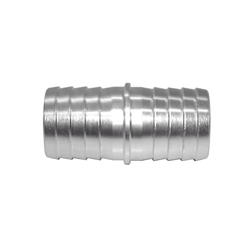 1 Pcs 1/2 Inch Radiator Hose Barb Adapter, Coupler Splice Mend Coolant Intercooler Exchanger Heater Repair Hose Connector Water Fluid Air Aluminum - size: 1/2 Inch