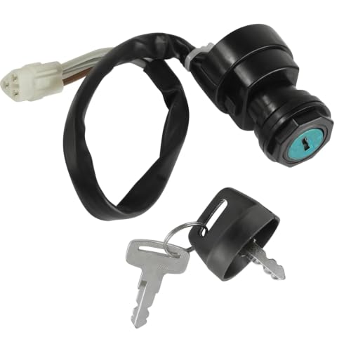 Ignition Switch Lock Key for Kawasaki Prairie 700 4X4 KVF700 2004-2006 ATV