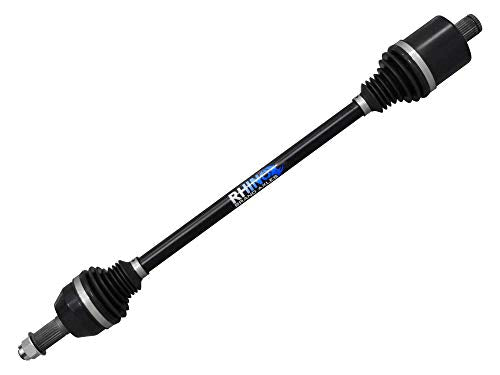 SuperATV Heavy Duty Rhino Brand Rear CV Axle for Polaris Ranger Models (See Fitment) - REAR - Upgrade From Your OEM Axle - size: Rear
