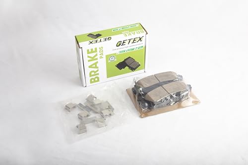 Rear Ceramic Brake Pads Compatible with Chevy Trailblazer, Traverse, GMC Acadia, Envoy & Buick Enclave - Low Dust - Replaces D883 - size: D883