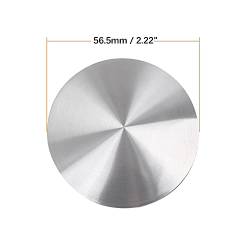 X AUTOHAUX 56.5mm Silver Tone Car Wheel Center Hub Caps - size: 56.5mm