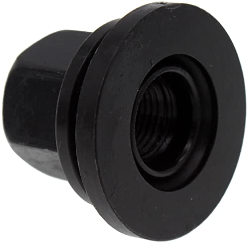 Dorman 611-296 Wheel Nut 9/16-18 Flanged Flat Face - 15/16 Hex, 1-1/8 Length Compatible with Select Dodge / Ram Models, 10 Pack