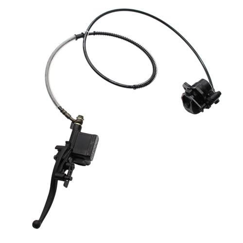 PRO BAT ATV Hydraulic Brake Master Cylinder Caliper Assembly - color: Black