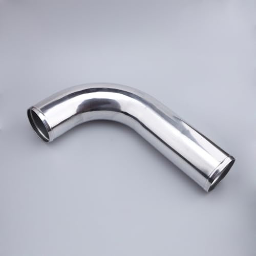 AC PERFORMANCE 3.5" 90° Aluminum Intercooler Air Intake Tube L-Bend Elbow - size: OD 3.5" (89mm)