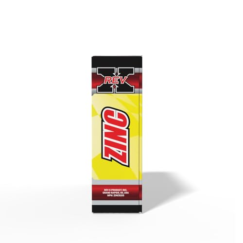 REV-X Zinc ZDDP Oil Additive - 2 fl. oz. (5 Pack)