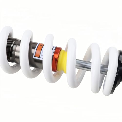 340mm (13.4") Universal Rear Shock Absorber, Adjustable Rebound & Preload Suspension 12mm HeavyDuty Spring for 70cc 90cc 110cc 125cc 150cc 250cc Dirt Bike Pit Bike Motorcycle ATV Quad
