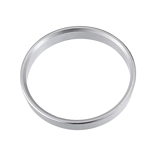 X AUTOHAUX 4pcs OD 68mm to ID 63.4mm Aluminum Hub Centric Rings - size: 68-63.4mm