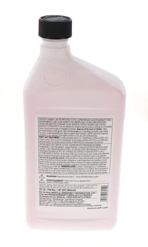 Ford Genuine Ford Fluid VC-12 Orange Specialty Revitalizer Engine Coolant - 1 Quart