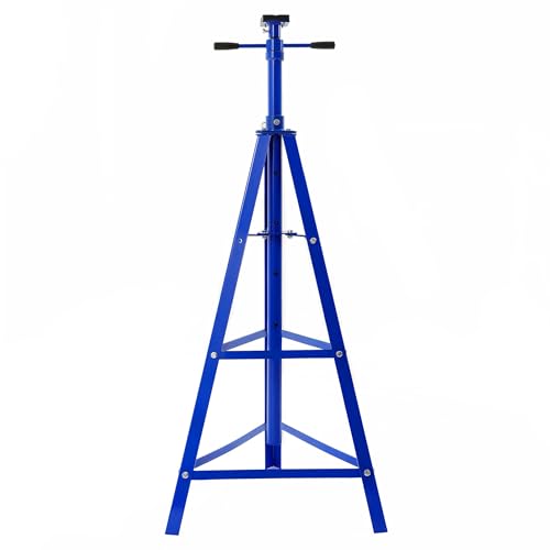 KUAFU Adjustable Under Hoist Tripod Stand, 4500 LBS Load Capacity, 2 Ton - size: Blue