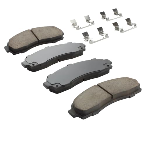 QUALITY-BUILT Black Series Front Brake Pads for 05-06 Chevy,BP0833 Semi-Met - size: BP0833-M