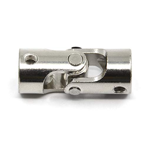 2 Pcs 8mm to 8mm Universal Joint Shaft Coupling for Motor - size: 8-8mm