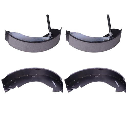 Replacement Rear Drum Brake Shoes Set - For 2005-2008 Chevrolet GMC Silverado Sierra 1500 modles(S855) - style: S855V