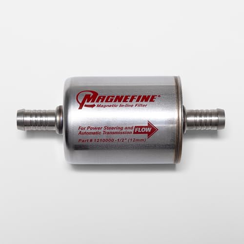 1/2" Magnetic Inline Transmission/Power Steering Filter
