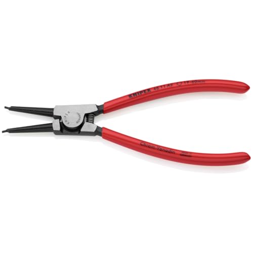 KNIPEX External Snap Ring Pliers-Forged Tips - size: 7.25 inch