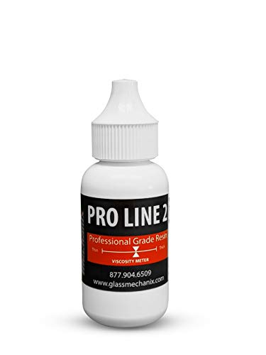 PRO LINE 2 Resin Windshield Repair Resin, Professional Grade Resin, Autoglass Repair Resin (30 ml) - size: 30 ml