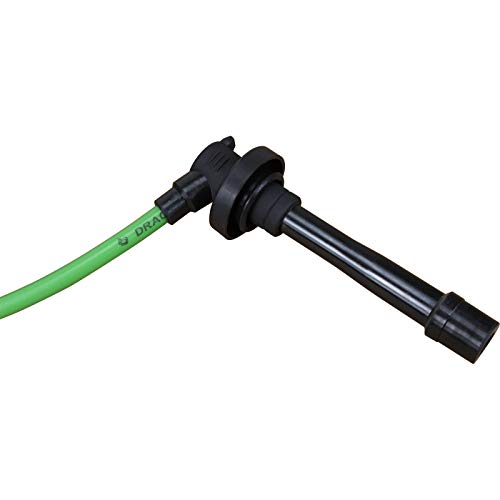 DRAGON FIRE PERFORMANCE 8.5mm Green Ignition Spark Plug Wire Set For All 1992-2002 Acura Honda Integra Civic B-Series V-Tech All 1.6L 1.8L B16 B17 B18 B20 JDM Replaces HE64 Oem Fit PWTD-DF-G