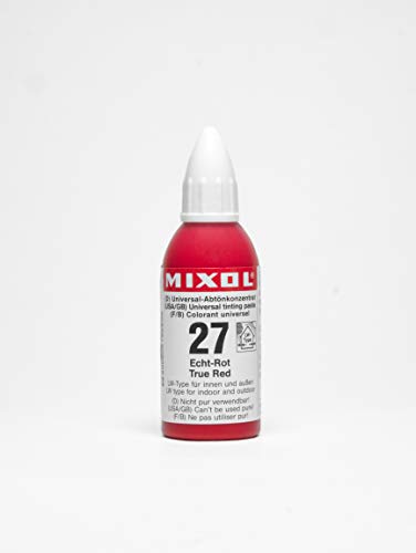 Mixol Universal Tints, 20ml - color: #27 True Red, size: 0.7 Fl Oz (Pack of 1)