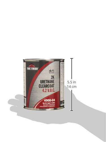 TRANSTAR 4900-04 True Finish Clear Coat - 1 Quart