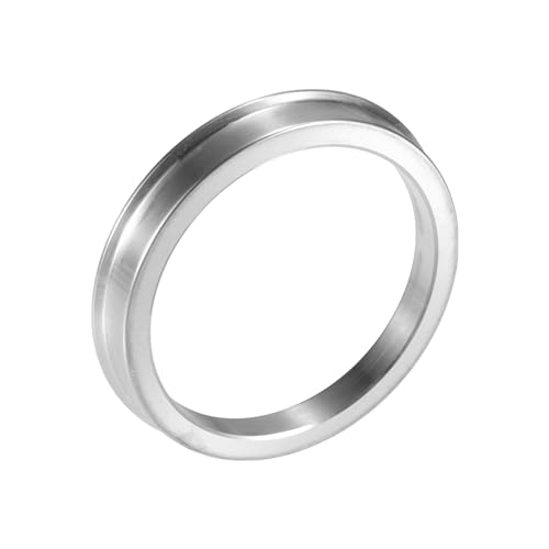 X AUTOHAUX 4pcs OD 67.1mm to ID 58.1mm Aluminum Alloy Hub Centric Rings - size: 67.1mm ID to 58.1mm OD