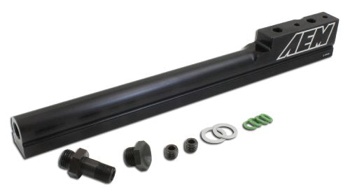 AEM 25-100BK Black High Volume Fuel Rail