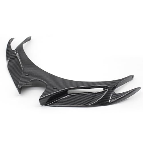 Motorcycle Front Fairing Aerodynamic Wing Cover for Kawasaki Ninja 400 2018 2019 2020 2021 2022 2023 Carbon Fiber - color: Carbon Fiber