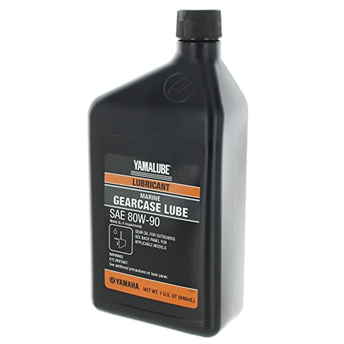 Yamaha New OEM 32 OZ. Lower Unit Gearcase Lube Quart, Acc-GEARL-UB-QT