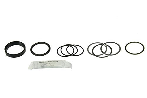 URO Parts 11141439975PRM Collapsible Water Transfer Pipe Kit, Contains 2 Piece Pipe, 2 Seals, 3 Shims, 3 O-rings, Lock Ring, Grease