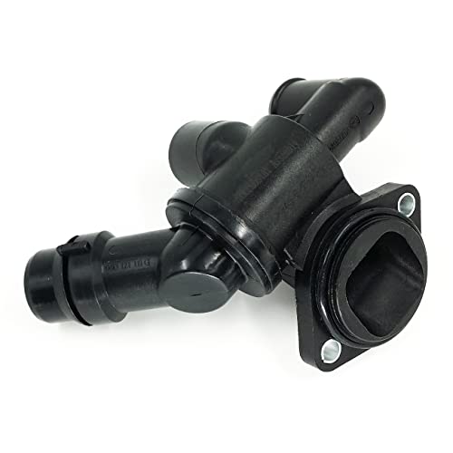 Thermostat With Housing Coolant Flange For Audi A4 A4 Quattro