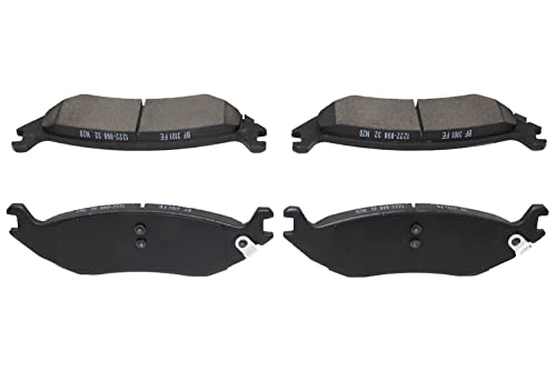 Replacement for Front & Rear Ceramic Brake Pads Dodge Durango 2003-2006 All Models, Dodge RAM 1500 2002-2005 2WD/4WD, Excluding SRT-10 Models, D966,D898 - style: D966-D898
