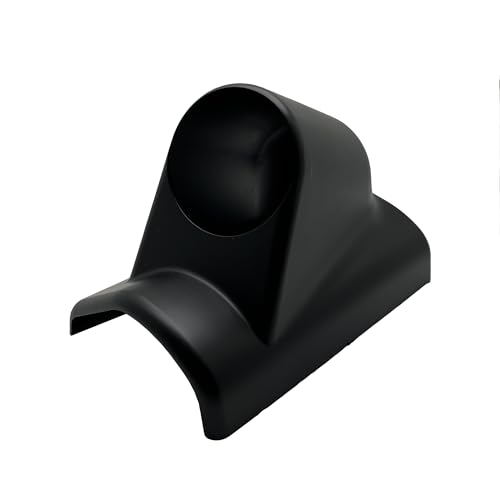 Universal Black 2" 52mm Single 1 Hole Pillar Gauge Pod Holder - size: Singe