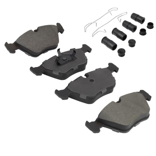 QUALITY-BUILT Black Series Front Brake Pads for 86-02 BMW, BP0394A Semi-Met - size: BP0394A-M