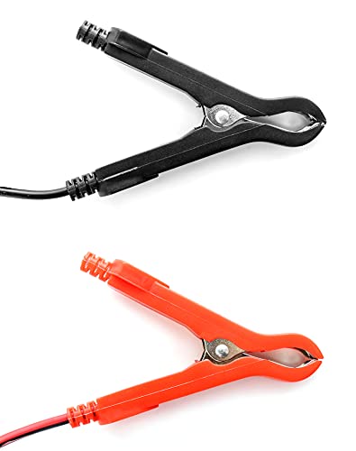 QWORK Wire Harness with Clamps, 11.5 Ft 16AWG Wire Harness, SAE Extension Cables(On-Off Switch) for 12V ATV, UTV, Tractor or Water Pumps - style: 11.5 Ft