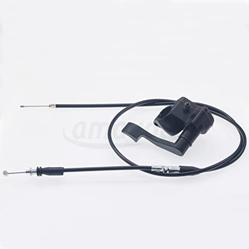 7/8''/ 22mm Thumb Throttle Cable Accelerator Handle Assembly Fit for 50cc 70cc 90cc 110cc 125cc 250cc ATV Quad Go Kart Pit Bike, Perfect Replacement Accessory.
