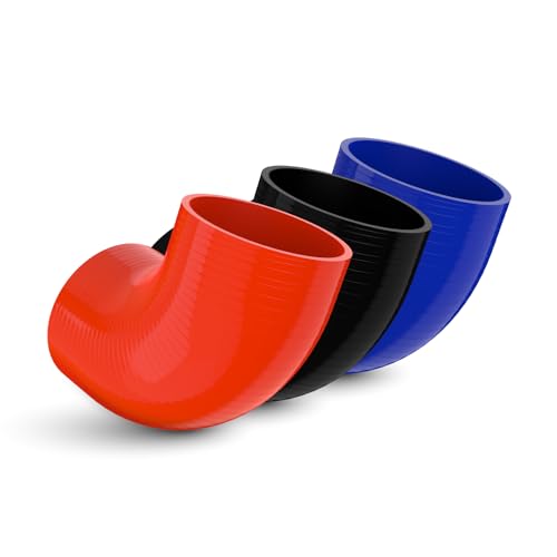 Endure 90 Degree Silicone Elbow Intake Hose 4-Ply, 4"(102mm) - Black - color: Black, size: ID - 4Inch(102mm)