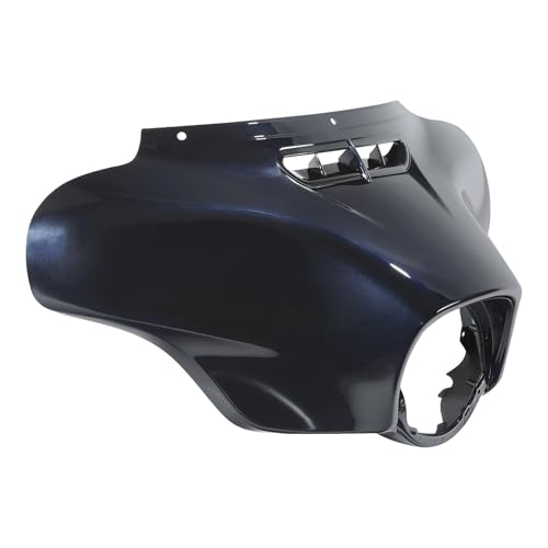 HR3 Midnight Blue Batwing Outer Fairing Body + Vent Trim Compatible with 2019 Street Glide FLHX - color: Midnight Blue