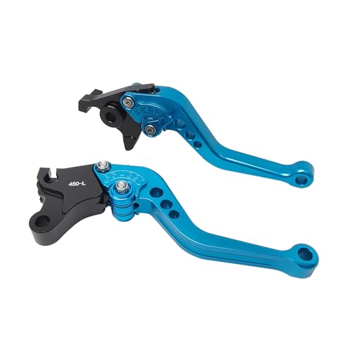 Adjustable Short Levers Replacement for 450NK 450SR 450SS 450-SR - color: Blue