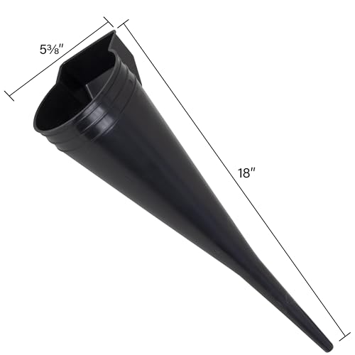 Scepter AMKIT01 15.5 Quart Oil Drain Pan with Pour Spout and 18-Inch Mechanics Funnel Kit for Automotive Fluids Including Engine Oil, Anti-Freeze, Transmission Fluid and More, Black (Pack of 2) - style: 15.5 Quart (Pack of 2)