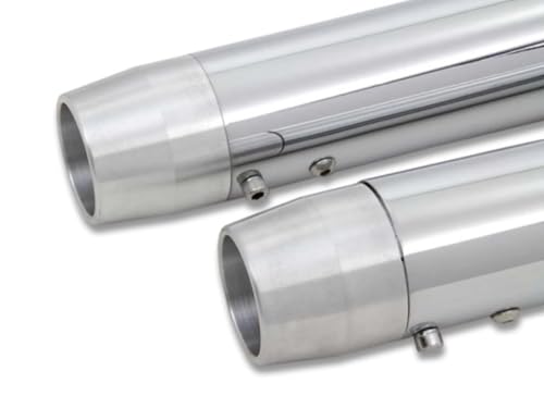 Harley Sportster Slip On Chrome Mufflers Exhaust Pipes 2004-2022