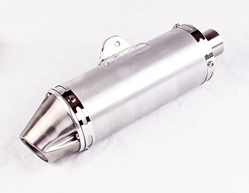 Stainless Muffler Exhaust for Kawasaki KLX 110 KLX110L DRZ110, ME-001