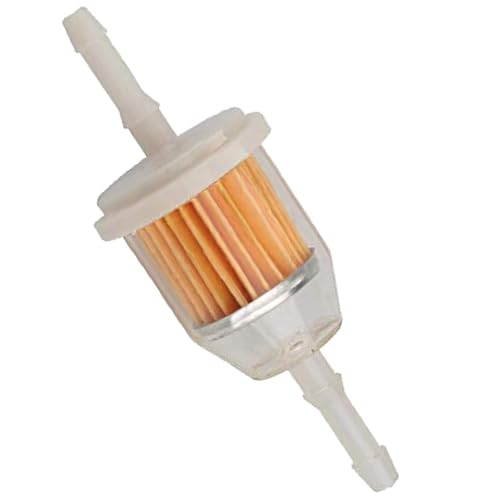 25 050 22-S Inline Fuel Filter Am116304 for John Deere Kohler Gy20709 120-436 1/4 Inch and 5/16 Inch Fuel Line Replaces 71-5960 120-436 GY20709 38666 149-2206-01 21541500 98021(2Pack)