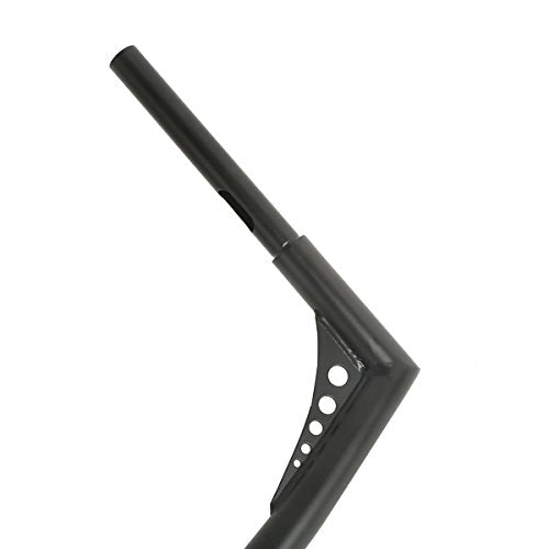 XMT-MOTO 12" Rise 1-1/4 Ape Hangers Handlebar Fit For Harley FLST FXST XL - color: Gloss Black, size: 12 INCH