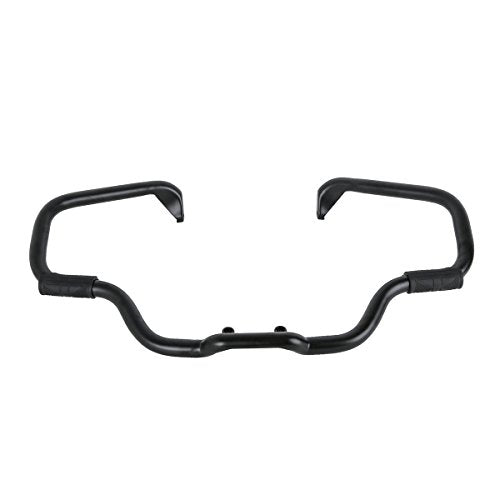 TCT-MOTORPARTS Mustache Engine Guard Highway Crash Bar+ Matte Black Lower Fairing Kit Fit for Indian Roadmaster 2023-2025 Springfield Dark Horse 2016-2025 - color: Black Crash Bar+Matte Black Fairing