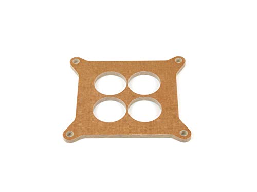 Canton Racing Products "85-154 Phenolic Carburetor Spacer (For 4150/4160 Holley 4 Hole 1/4"), 1 Pack"