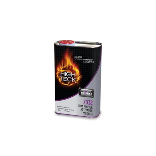 High Teck Products 7332-4 Medium Activator, 1 qt, Colorless, Liquid, Use With: 7330 DTM 2K High Solids Primer
