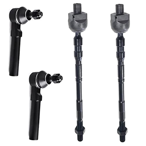4PC Front Tie Rod End FITS for Subaru Forester 2003-2008/ Impreza 2004-2011 - size: 4p for Impreza 04-11