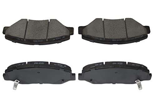 Front Replacement For Ceramic Brake Pad 2003-2008 Honda Pilot - D943 Hardware Fit Included - style: D943