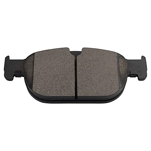 TRQ Front Ceramic Brake Pad Set Includes Contact Point Grease - style: BFA15072