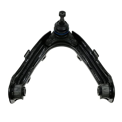 TRQ Front Upper Driver Side and Passenger Side Control Arm and Ball Joint - style: PSA62324