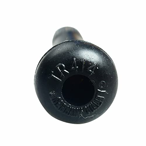 Fekuar 50 Pcs TR414 Snap-in Tire Valve Stems Short Rubber Valve Black - color: 50Pcs, size: TR414